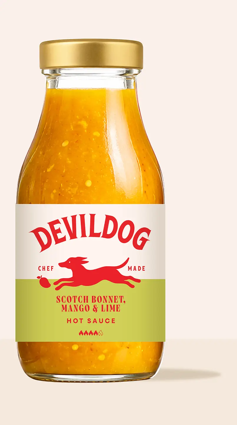 Scotch Bonnet 
Mango & Lime Hot Sauce